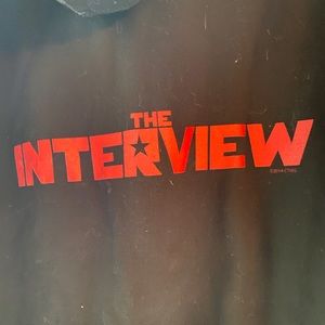 Promotional hoodie for “The Interview”